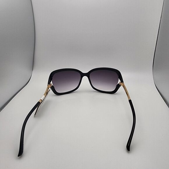 NWT Ophelia Roe Black & Gold Sunglasses - Picture 5 of 6